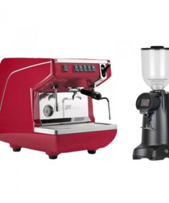 Combo Appia Life 1 Gr Volumetric Coffee Maker and Eureka Firenze 75 Grinder